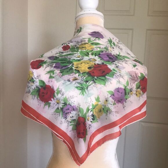 Scarf Floral Vintage main image 4
